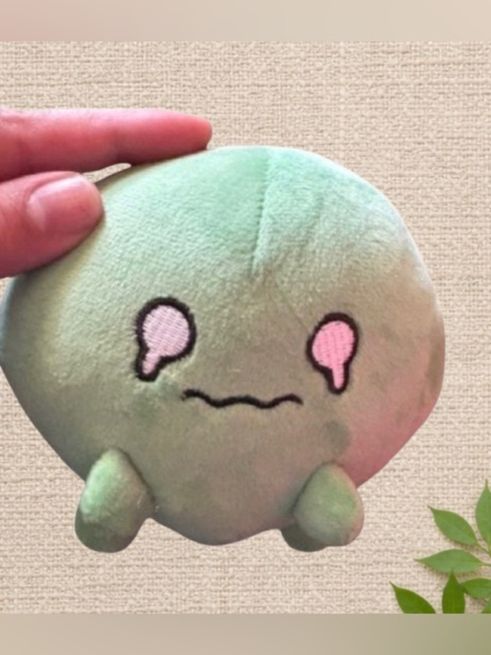 Green Pastel Plush Toy - 10” Soft Character Stuffed Animal
